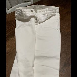 White rockstar jeans